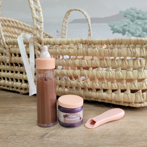 Coffret biberon et pot magique